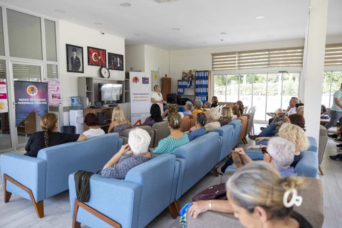 Mersin’de Emekli Evi Üyelerine Sağlık Farkındalığı Eğitimi
