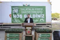 Aydıncık’ta Üreticiye Fide ve Güneş Paneli Desteği Başladı