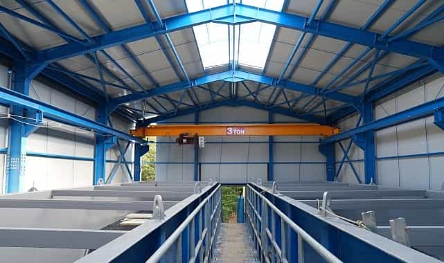 avluburun aritma tesisinin kapasitesi artirildi