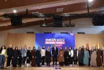 baskan altay aile yili kapsaminda ilcelerden gelen hanimlarla bulustu