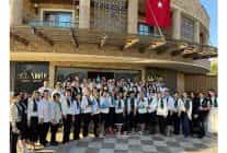 baskan topaloglu kazakistanli ogretmenlerle bir araya geldi