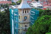 buyuksehirden izmit saat kulesinde titiz calisma