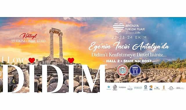 didim antalya turizm fuarinda yerini aliyor