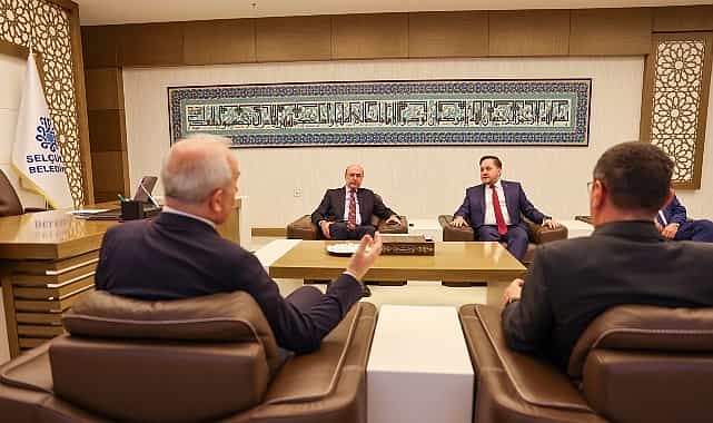 kardes tesaniden selcuklu belediyesine ziyaret