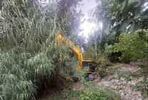 kemerde dere temizligi calismalari