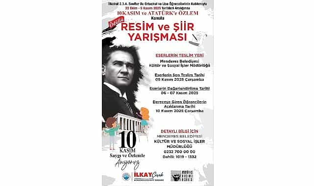 mendereste ataturk resim ve siirde yasatilacak
