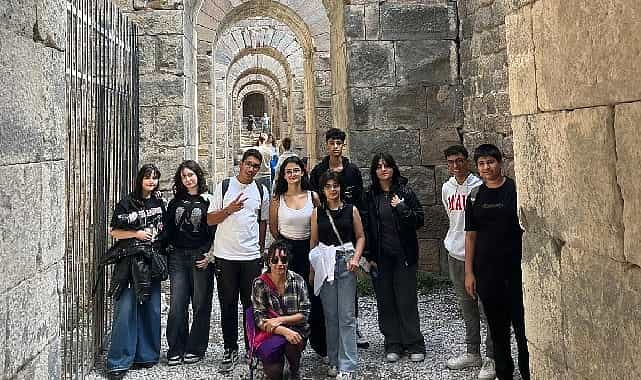 pergamon antik kentinde dil becerilerini gelistirdiler