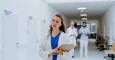 portrait of young woman doctor a 1024x683