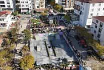 ahmet minguzzi skate park gorkemli bir torenle acildi