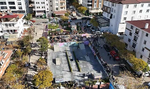 ahmet minguzzi skate park gorkemli bir torenle acildi