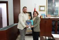 aydin buyuksehir gazeteciler cemiyeti yonetimi baskan hatice gencayi ziyaret etti