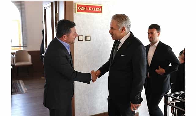 baskan ari emniyet muduru karamani makaminda agirladi