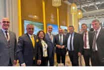 baskan topaloglu londra uluslararasi turizm fuarinda