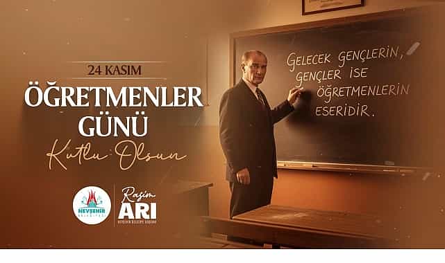 belediye baskani arinin ogretmenler gunu mesaji