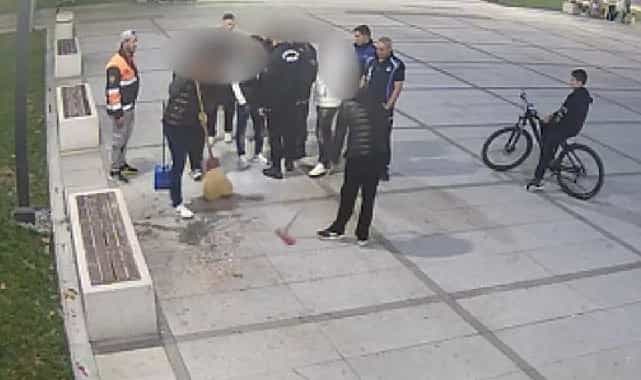 cekirdek keyfi pahaliya patladi hem temizlediler hem de ceza yediler