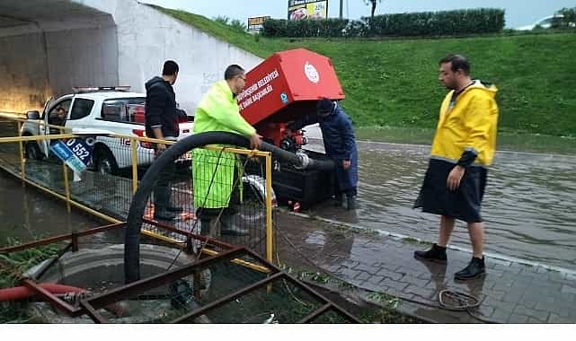 edremitte siddetli yagislara onlem aliniyor