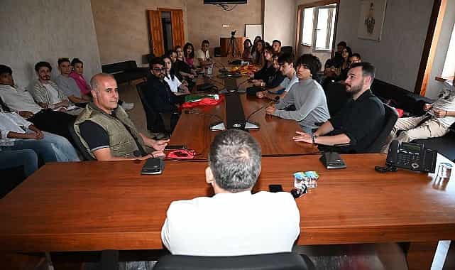 erasmus ogrencilerinden kemer belediyesine ziyaret