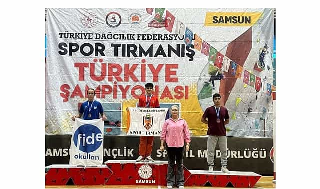 inegol belediyesporlu sporculardan spor tirmanista turkiye dereceleri