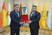 kahramankazan belediyesi ile kirgizistan narin belediyesi arasinda kardes sehir protokolu imzalandi