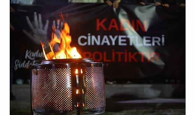 karabaglar kadina yonelik siddete karsi tek ses tek yurek