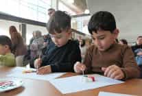 keciorenli cocuklar workshop ile doyasiya eglendi