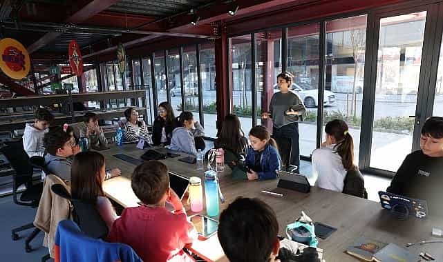 niluferde cocuklar animasyonun temellerini ogrendi