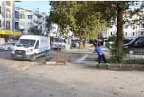 temizlik emekcileri cumhuriyet mahallesinde yogun mesai harcadi