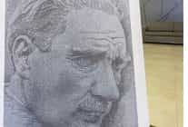 yenisehir belediyesinden etem caliskan ile ataturk yolculugu sergisi