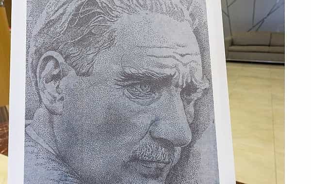 yenisehir belediyesinden etem caliskan ile ataturk yolculugu sergisi