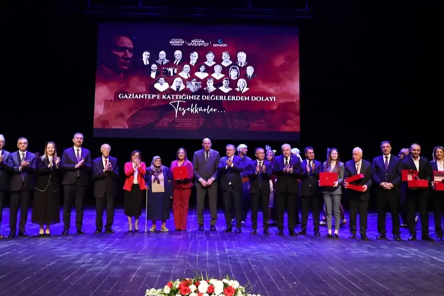 Gaziantep’e Değer Katanlar Sahneye Çıktı