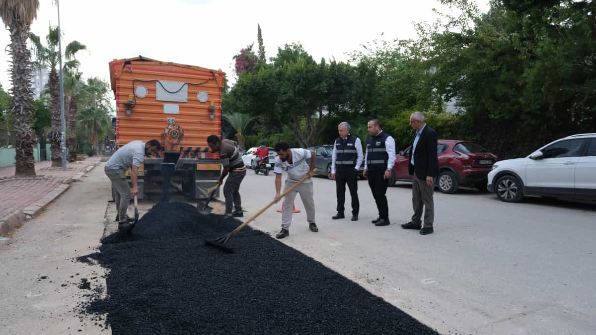 Antalya’da ASAT’tan altyapı ve asfalt atağı