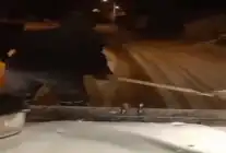 Pazaryeri’nde Kar Yağışına Karşı Yoğun Tuzlama