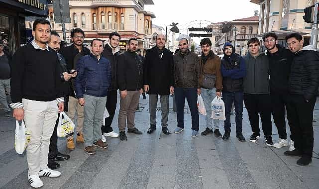 baskan altay seb i arus etkinlikleri icin konyaya gelen misafirlerle ve esnafla bulustu