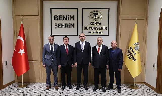 baskan altay seb i arus torenleri icin konyaya gelen uluslararasi heyetleri agirliyor