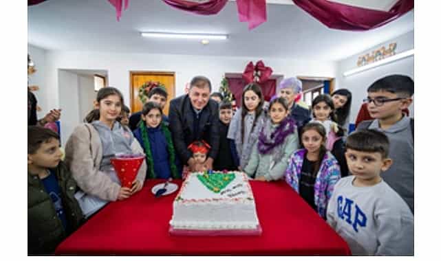 basmanede yeni yil birlik ve dayanisma ruhuyla karsilandi