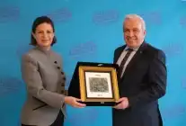 Başkan Özdemir, Eskişehir Büyükşehir Belediye Başkanı’nı Ağırladı