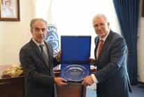 ege universitesinde rektorluk devir teslim toreni yapildi