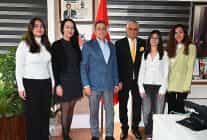 goynuk fen lisesinden baskan topalogluna ziyaret