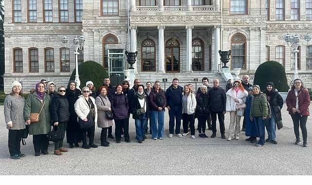 maltepeliler dolmabahce sarayini ziyaret etti