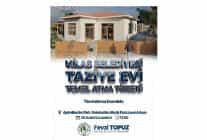 milas belediyesi taziye evi icin temel atma toreni gerceklestiriyor