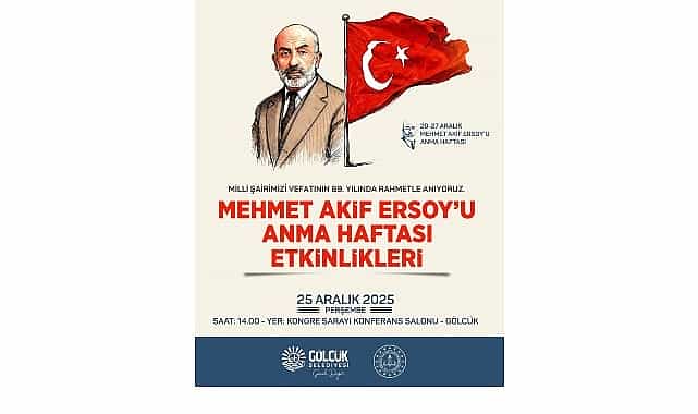 milli sair vefatinin 89 yilinda golcukte anilacak