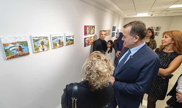 mini paint 4 resim sergisi yenisehirde acildi