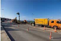 mithatpasa caddesindeki ana boru arizasi icin izsu seferber oldu