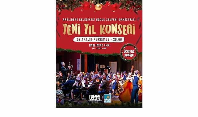 narlidere belediyesinden yeni yil haftasinda iki ayri etkinlik