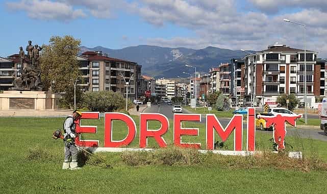 park ve yesil alanlari ile nefes alan edremit