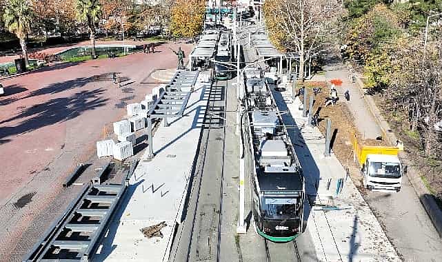 tramvay uzatiliyor yolcu sayisi iki katina cikiyor