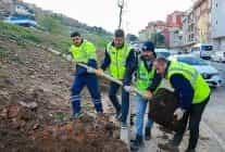 zumrutevlerin parklari geri donusumle yenileniyor