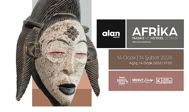 afrika maske ve heykel sergisi kadikoyde