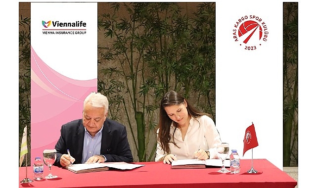 aras kargo kadin voleybol takiminin resmi sponsoru viennalife oldu