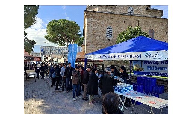 Başkan Çerçioğlu’ndan Miraç Kandili Hayrı 1 baskan cercioglundan mirac kandili hayri